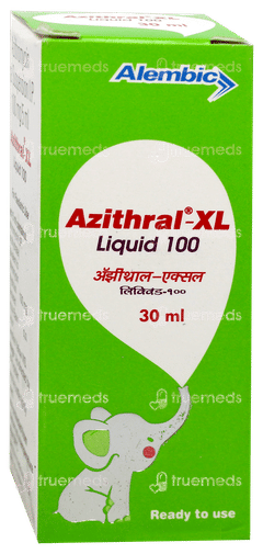 Azithral Xl 100 Liquid 30Ml Azithral Xl 100 Liquid 30Ml
